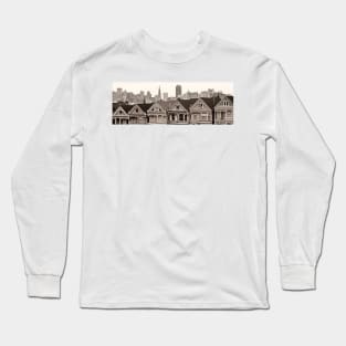 Postcard Row B+W Long Sleeve T-Shirt